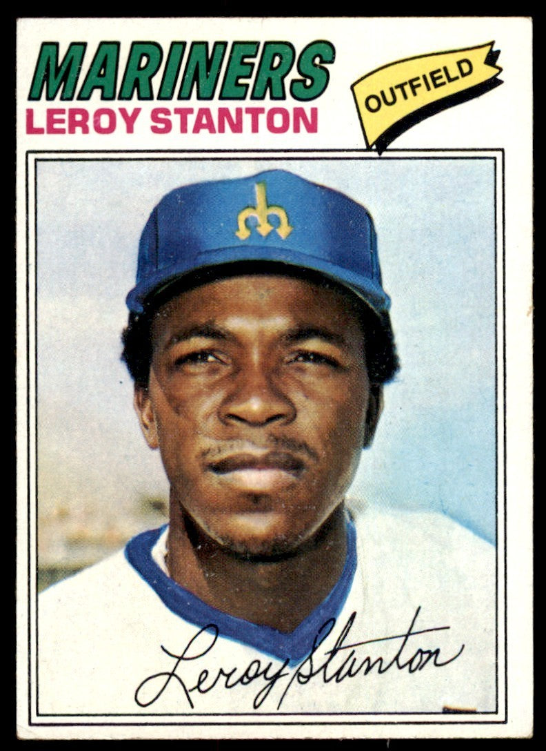 1977 TOPPS LEROY STANTON SEATTLE MARINERS #226
