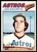 1977 TOPPS JOE SAMBITO. HOUSTON ASTROS #227