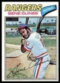 1977 TOPPS GENE CLINES TEXAS RANGERS #237