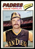 1977 TOPPS DAVE TOMLIN. SAN DIEGO PADRES #241