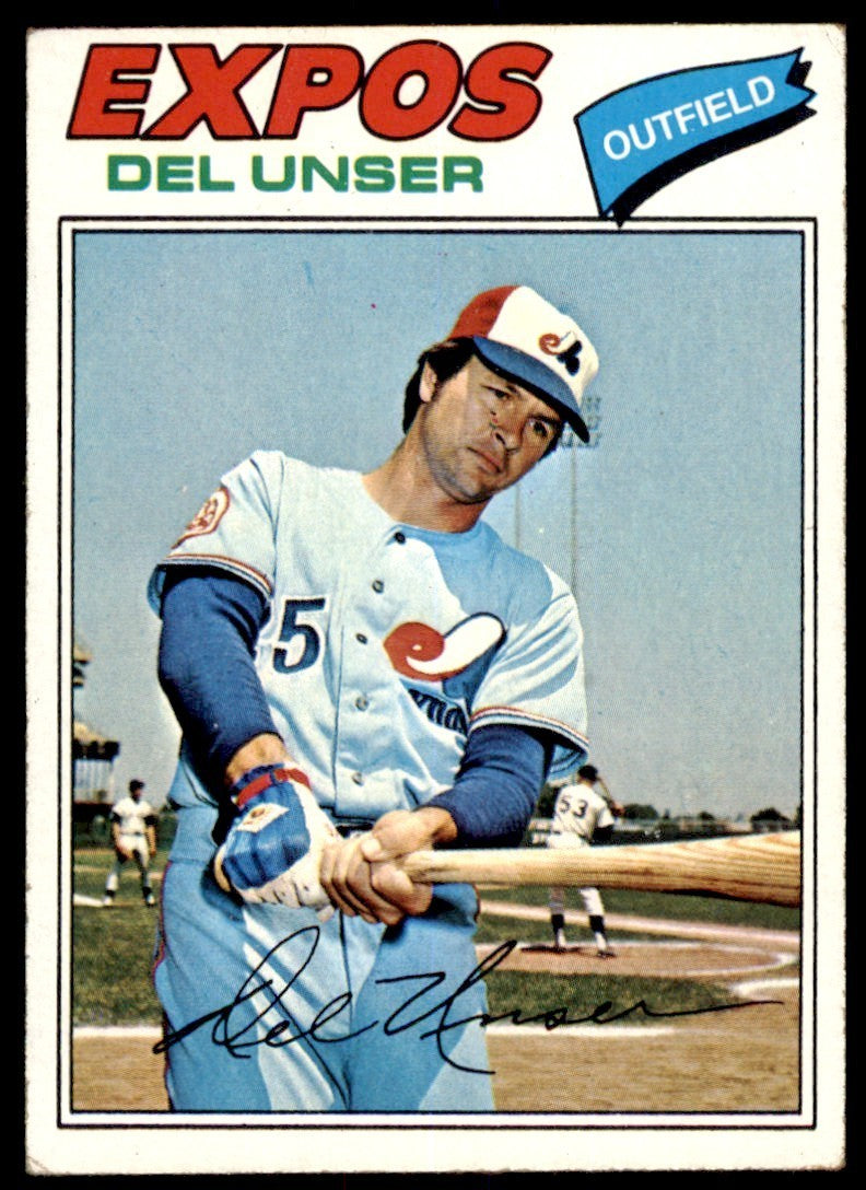 1977 TOPPS DEL UNSER MONTREAL EXPOS #471