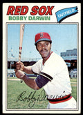 1977 TOPPS BOBBY DARWIN. BOSTON RED SOX #617