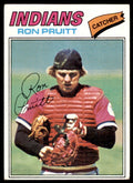1977 TOPPS RON PRUITT ROOKIE CLEVELAND INDIANS #654