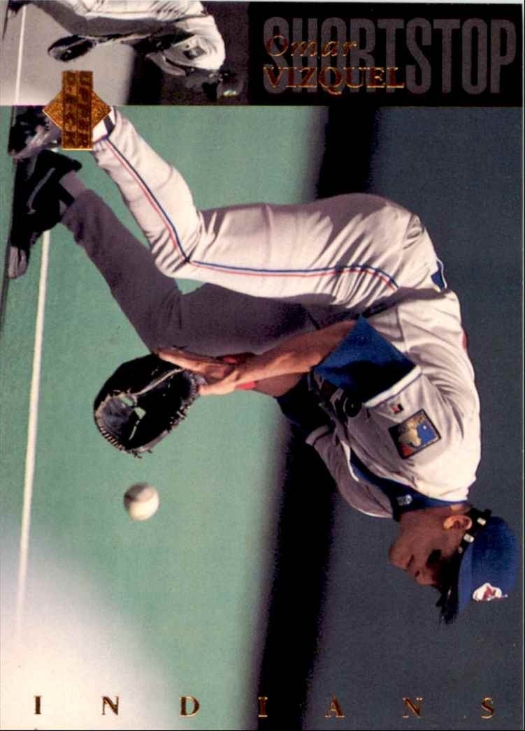 1994 UPPER DECK OMAR VIZQUEL CLEVELAND INDIANS #486