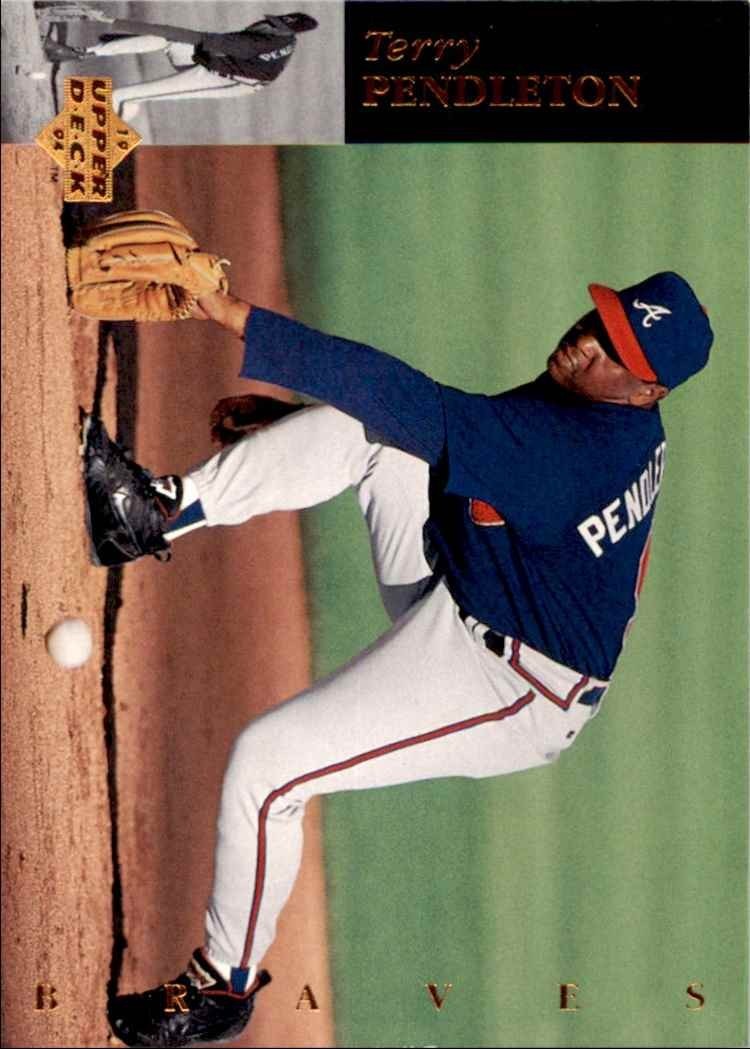 1994 UPPER DECK* TERRY PENDLETON ATLANTA BRAVES #95