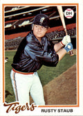 1978 TOPPS RUSTY STAUB DETROIT TIGERS. #370