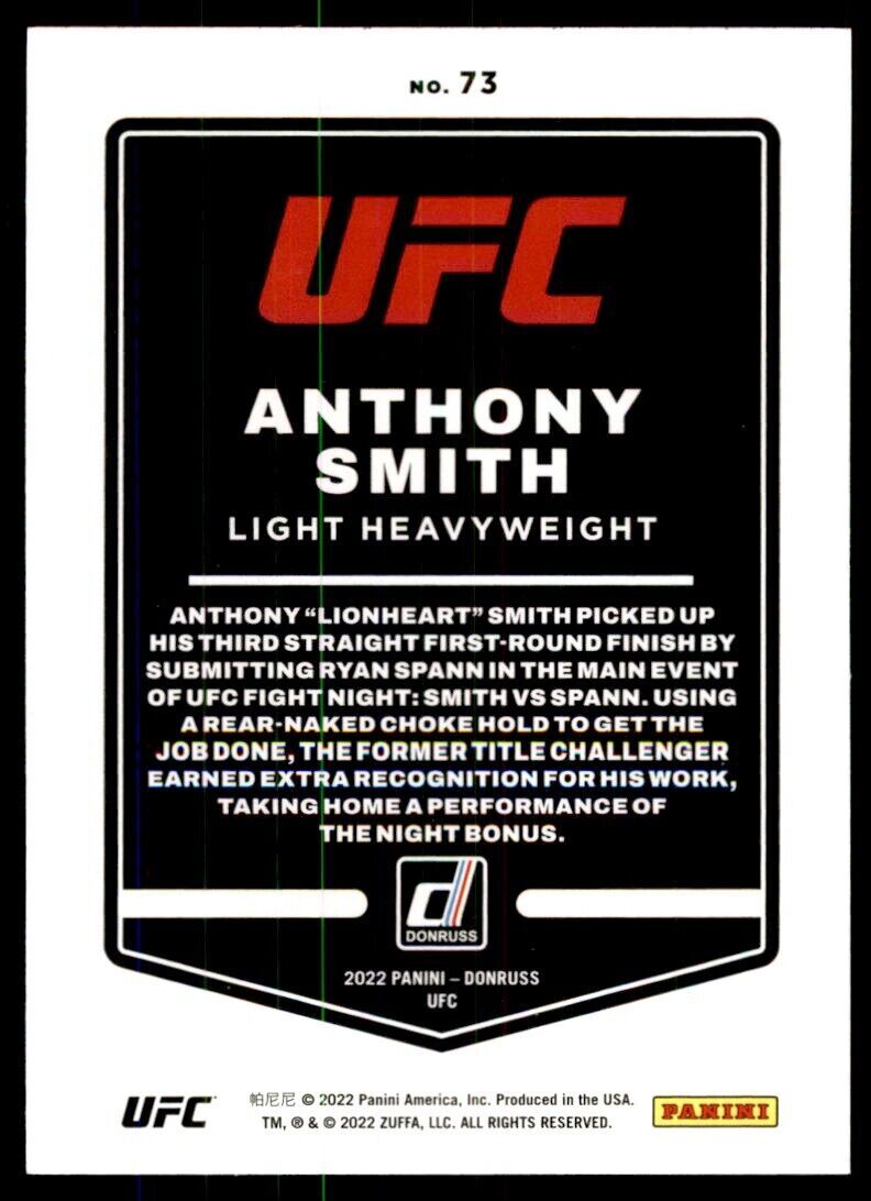 2022 DONRUSS. ANTHONY SMITH #73