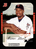 2005 BOWMAN SHANNON STEWART MINNESOTA TWINS #107