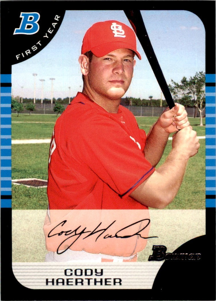 2005 BOWMAN* CODY HAERTHER ST. LOUIS CARDINALS #212