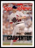 2005 TOPPS CHRIS CARPENTER ST. LOUIS CARDINALS #UH170