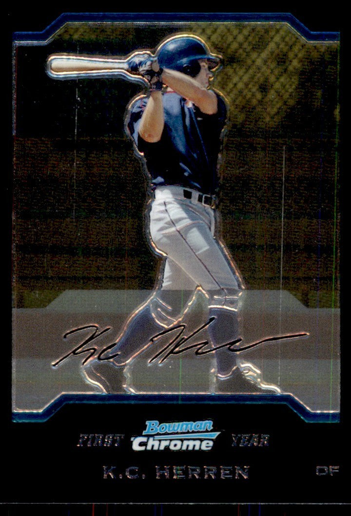 2004 BOWMAN CHROME K.C. HERREN TEXAS RANGERS #BDP51