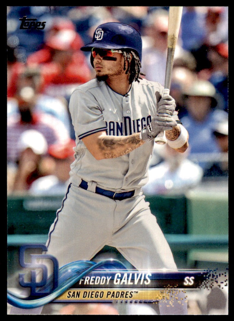 2018 TOPPS FREDDY GALVIS SAN DIEGO PADRES #636