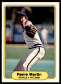 1982 FLEER RENIE MARTIN KANSAS CITY ROYALS #414
