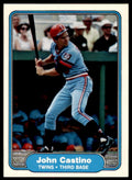 1982 FLEER JOHN CASTINO* MINNESOTA TWINS #549
