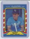 1987 FLEER GEORGE BRETT KANSAS CITY ROYALS #5 OF 44