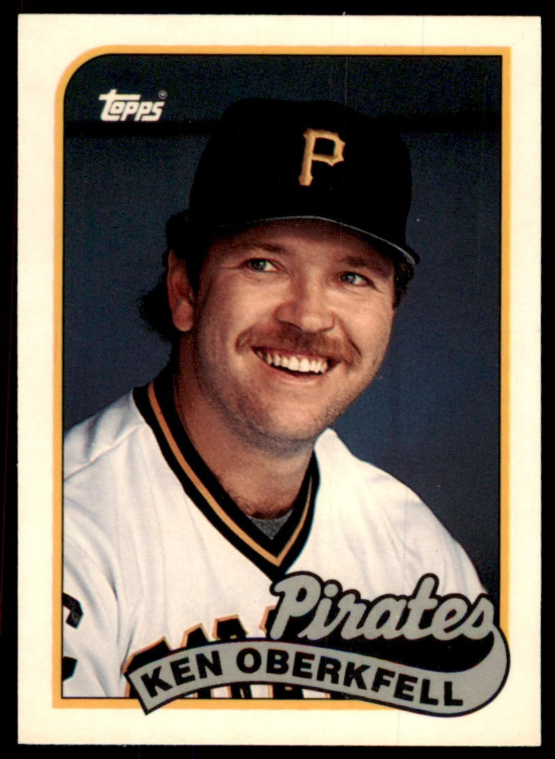 1989 Topps Tiffany Ken Oberkfell Pittsburgh Pirates #751