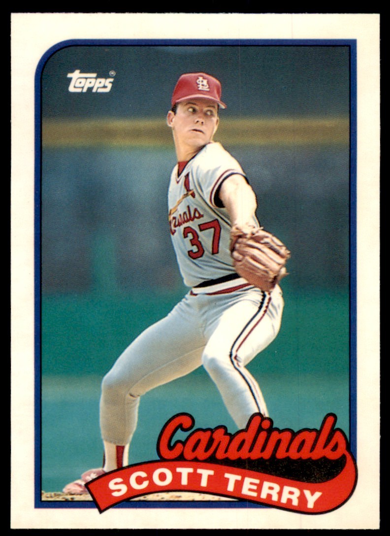 1989 Topps Tiffany Scott Terry St. Louis Cardinals #686