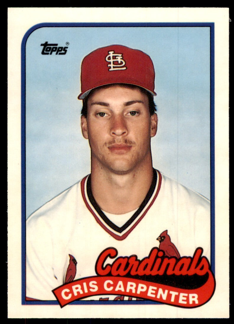 1989 Topps Tiffany Cris Carpenter St. Louis Cardinals #282
