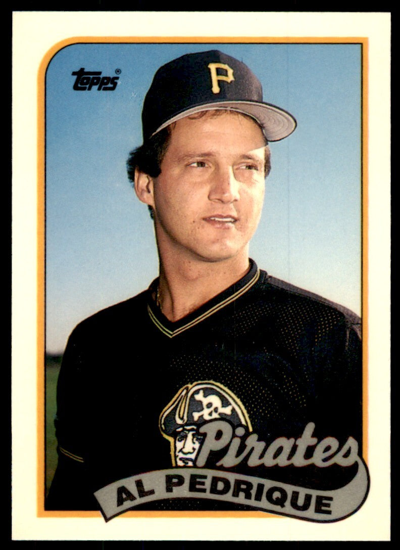 1989 Topps Tiffany Al Pedrique Pittsburgh Pirates #566