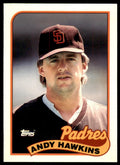 1989 Topps Tiffany Andy Hawkins San Diego Padres #533