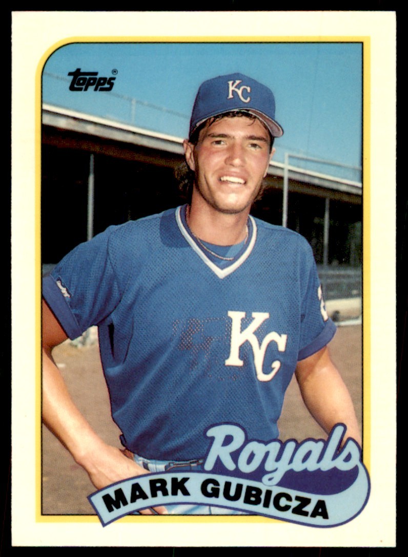 1989 Topps Tiffany Mark Gubicza Kansas City Royals #430