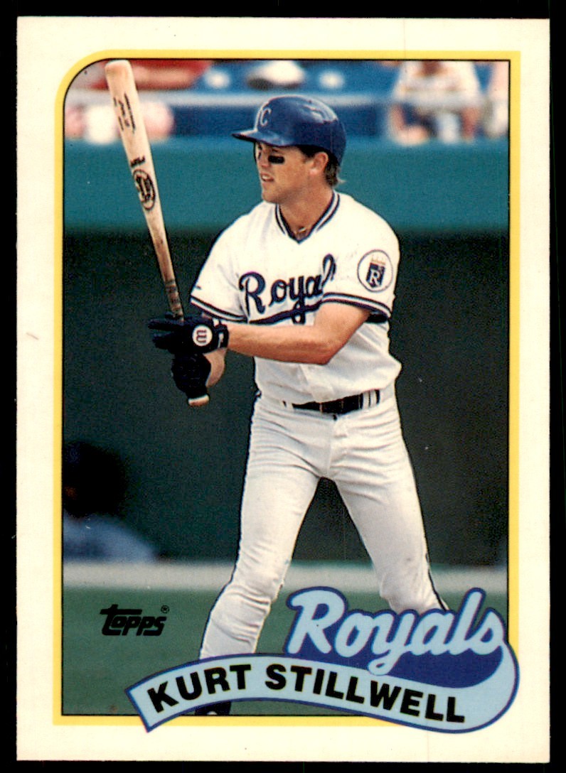 1989 Topps Tiffany Kurt Stillwell Kansas City Royals #596