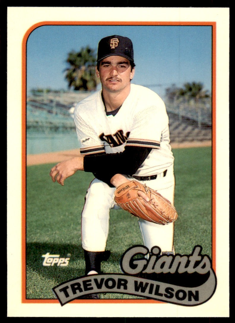 1989 Topps Tiffany Trevor Wilson Kansas City Royals #783