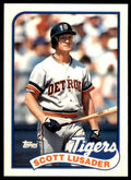 1989 Topps Tiffany Scott Lusader Detroit Tigers #487