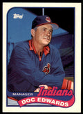 1989 Topps Tiffany Doc Edwards Cleveland Indians #534