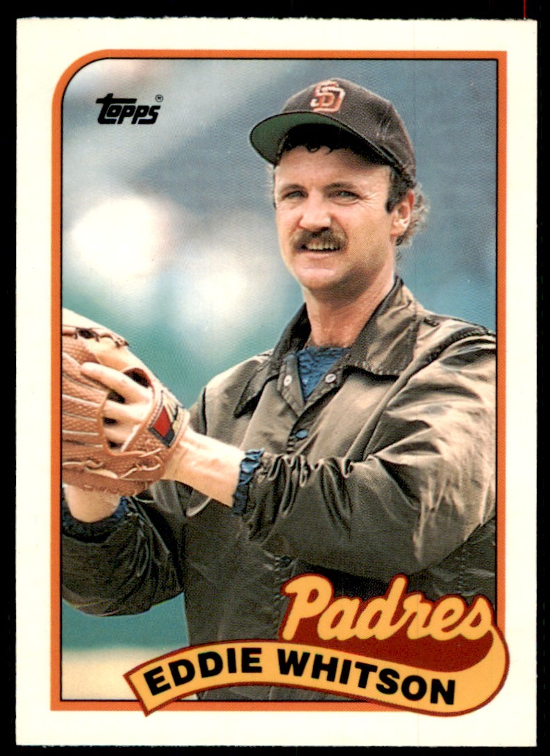 1989 Topps Tiffany Eddie Whitson San Diego Padres #516