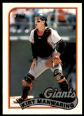 1989 Topps Tiffany Kirt Manwaring San Francisco Giants #506