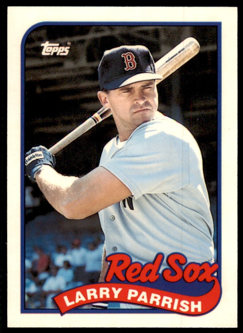 1989 Topps Tiffany Larry Parrish Boston Red Sox #354