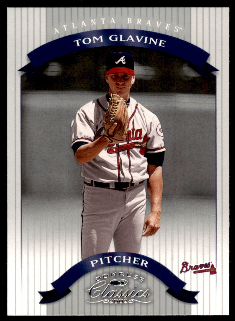 2002 DONRUSS CLASSICS TOM GLAVINE ATLANTA BRAVES #36
