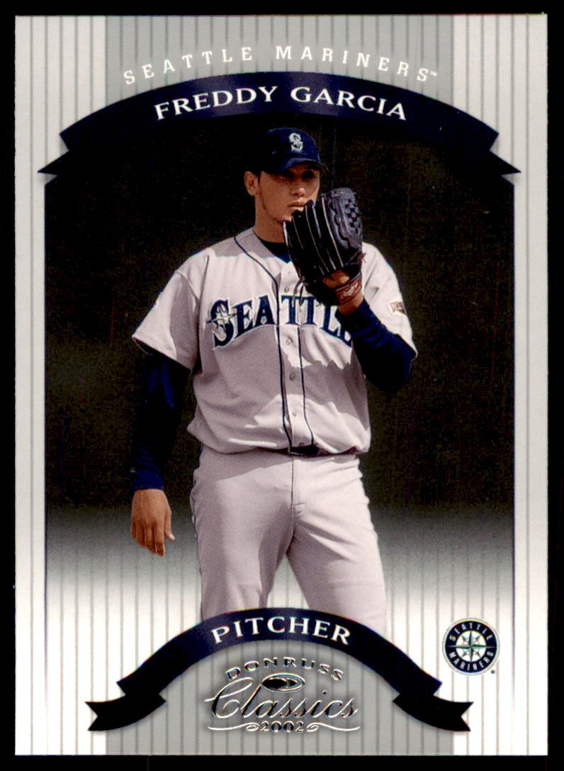 2002 DONRUSS CLASSICS FREDDY GARCIA. SEATTLE MARINERS #63