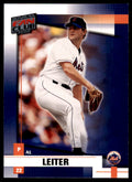 2002 DONRUSS FAN CLUB AL LEITER NEW YORK METS #93