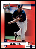 2002 DONRUSS FAN CLUB CC SABATHIA CLEVELAND INDIANS #188