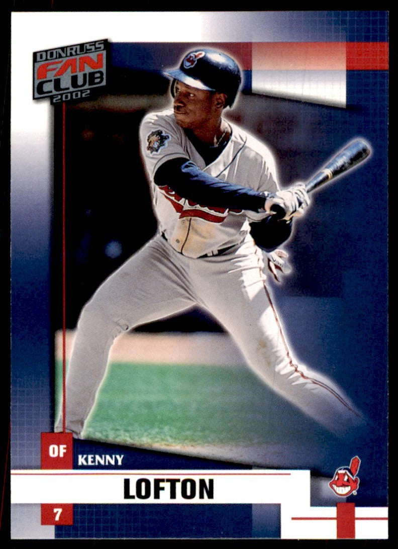 2002 Donruss Fan Club Kenny Lofton Cleveland Indians #27