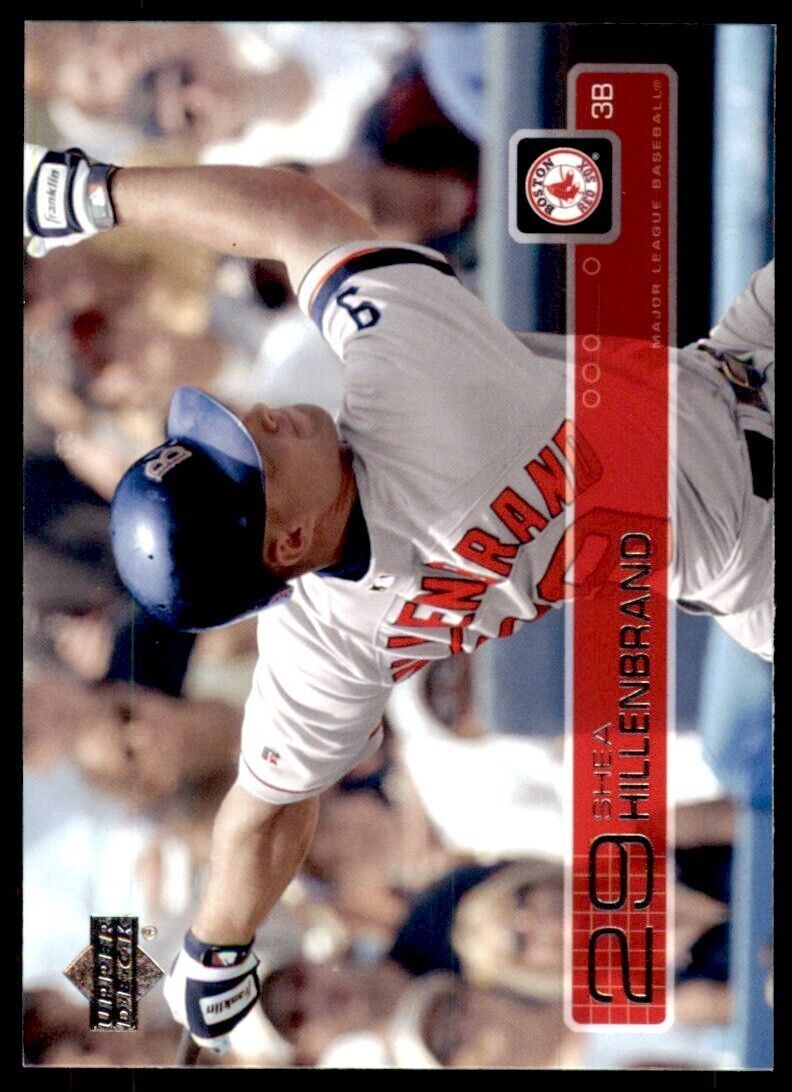 2003 UPPER DECK SHEA HILLENBRAND BOSTON RED SOX #90