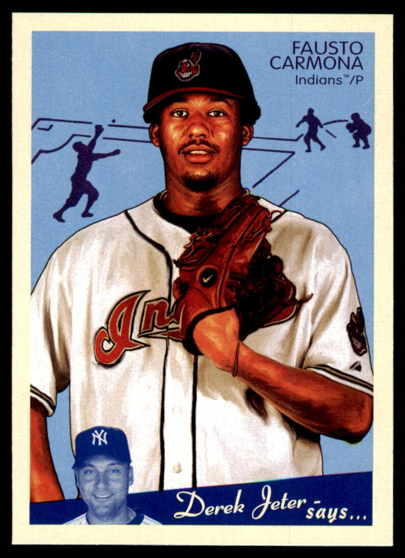 2008 UPPER DECK GOUDEY FAUSTO CARMONA CLEVELAND INDIANS #60