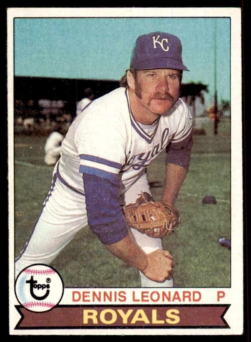 1979 TOPPS DENNIS LEONARD KANSAS CITY ROYALS #218