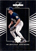 1994 LEAF LIMITED JOHN JAHA MILWAUKEE BREWERS #44