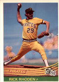 1984 DONRUSS RICK RHODEN PITTSBURGH PIRATES #552