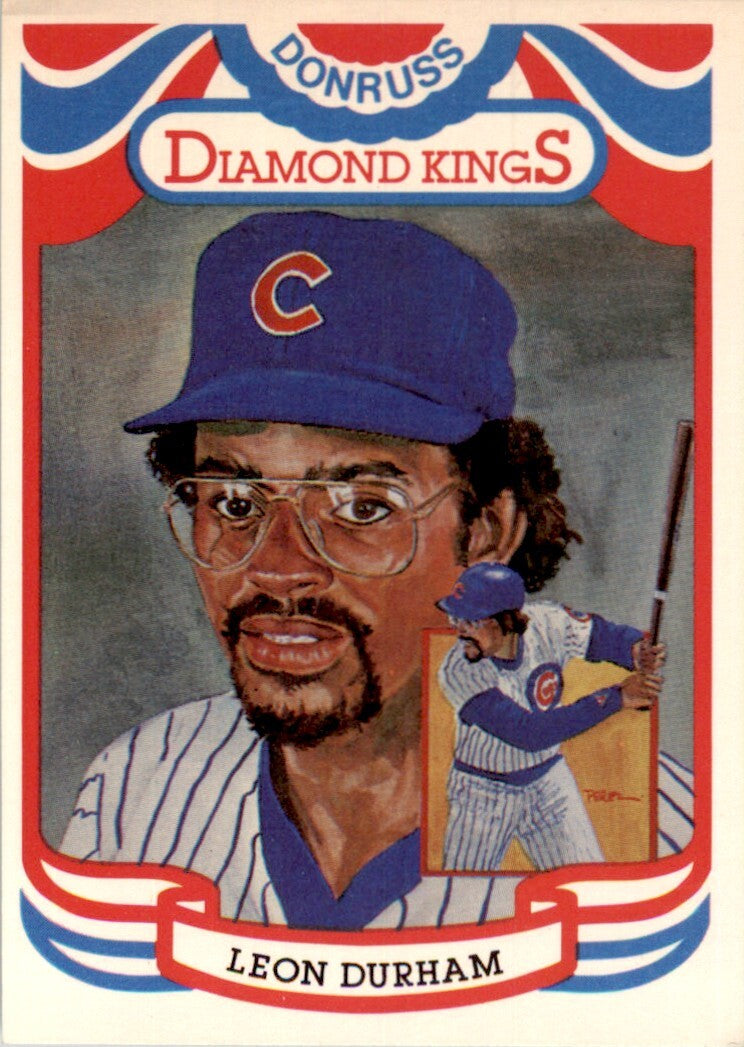 1984 DONRUSS LEON DURHAM CHICAGO CUBS #5