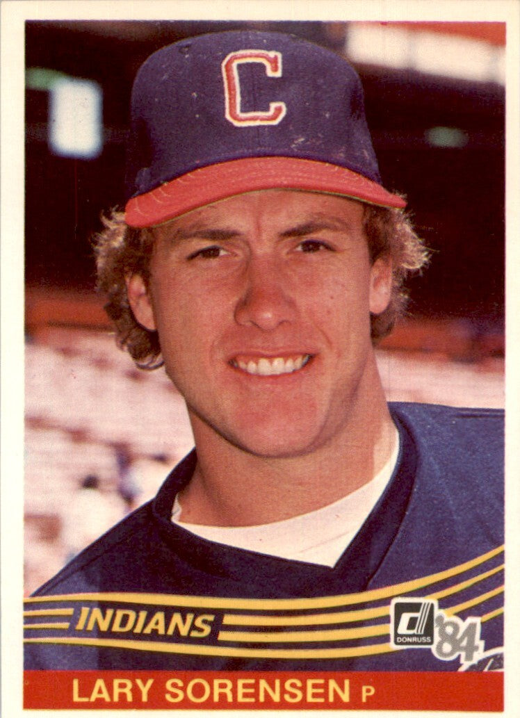 1984 DONRUSS LARY SORENSEN CLEVELAND INDIANS #635