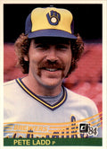 1984 DONRUSS PETE LADD MILWAUKEE BREWERS #124