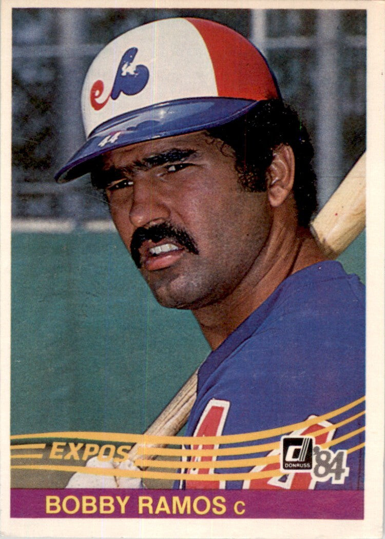 1984 DONRUSS BOBBY RAMOS MONTREAL EXPOS #209
