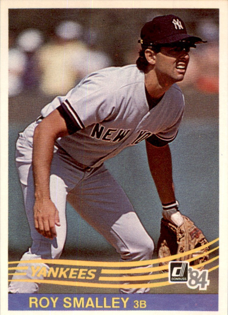 1984 DONRUSS ROY SMALLEY NEW YORK YANKEES #225