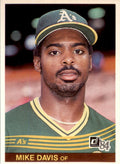 1984 DONRUSS MIKE DAVIS OAKLAND ATHLETICS #298