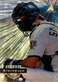 1994 PINNACLE TOPPS MUSEUM COLLECTION TERRY STEINBACH OAKLAND ATHLETICS #120
