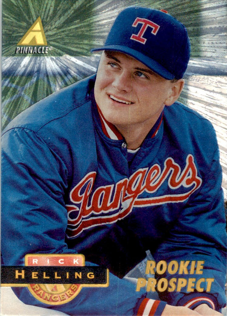 1994 PINNACLE MUSEUM COLLECTION RICK HELLING TEXAS RANGERS #525